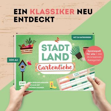 Michael Fischer Spiel, Stadt, Land, Gartenliebe - Der Spieleklassiker für alle mit grünem...