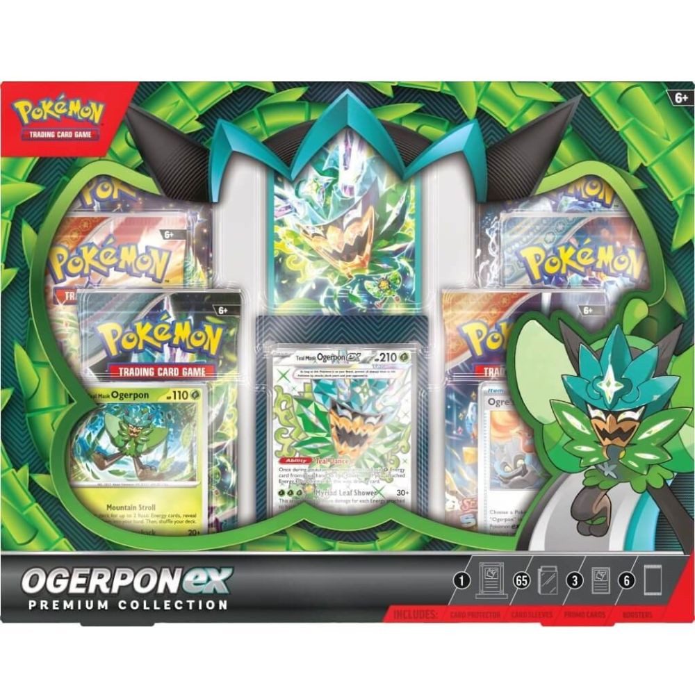 The Pokémon Company International Sammelkarte Pokemon Ogerpon Ex Premium - Kollektion