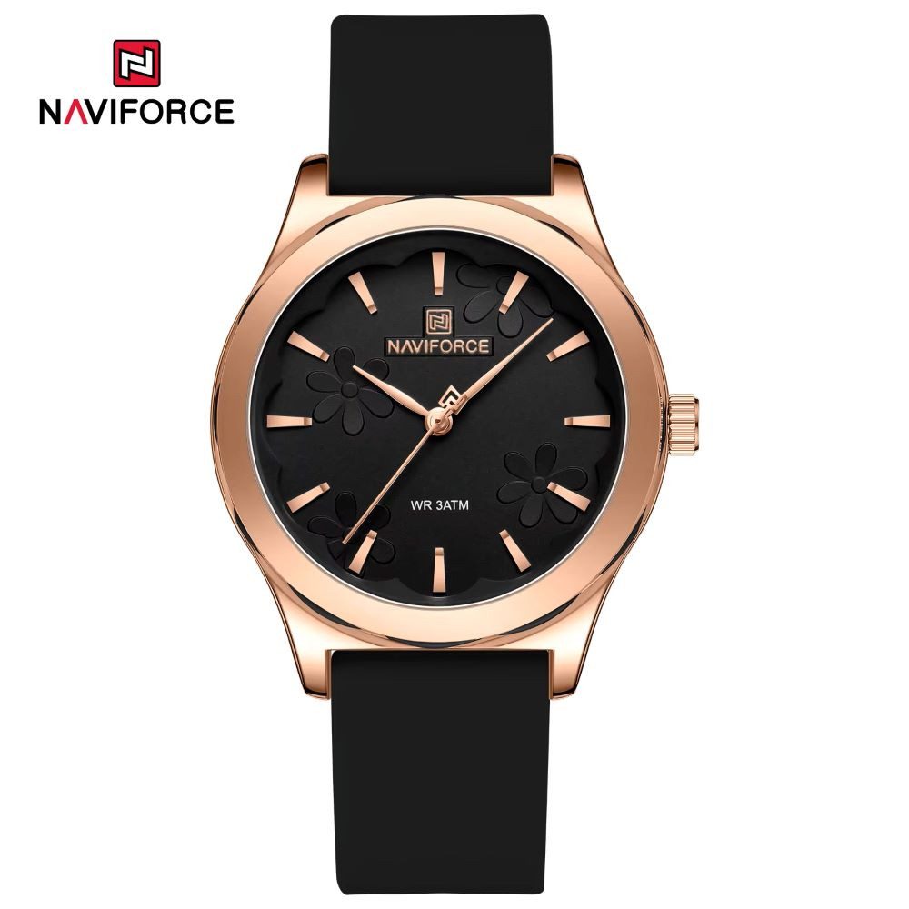 Quarzuhr Damenuhr NF Paris Sport Silikon Quartz in 8 Modische Farben NF5051