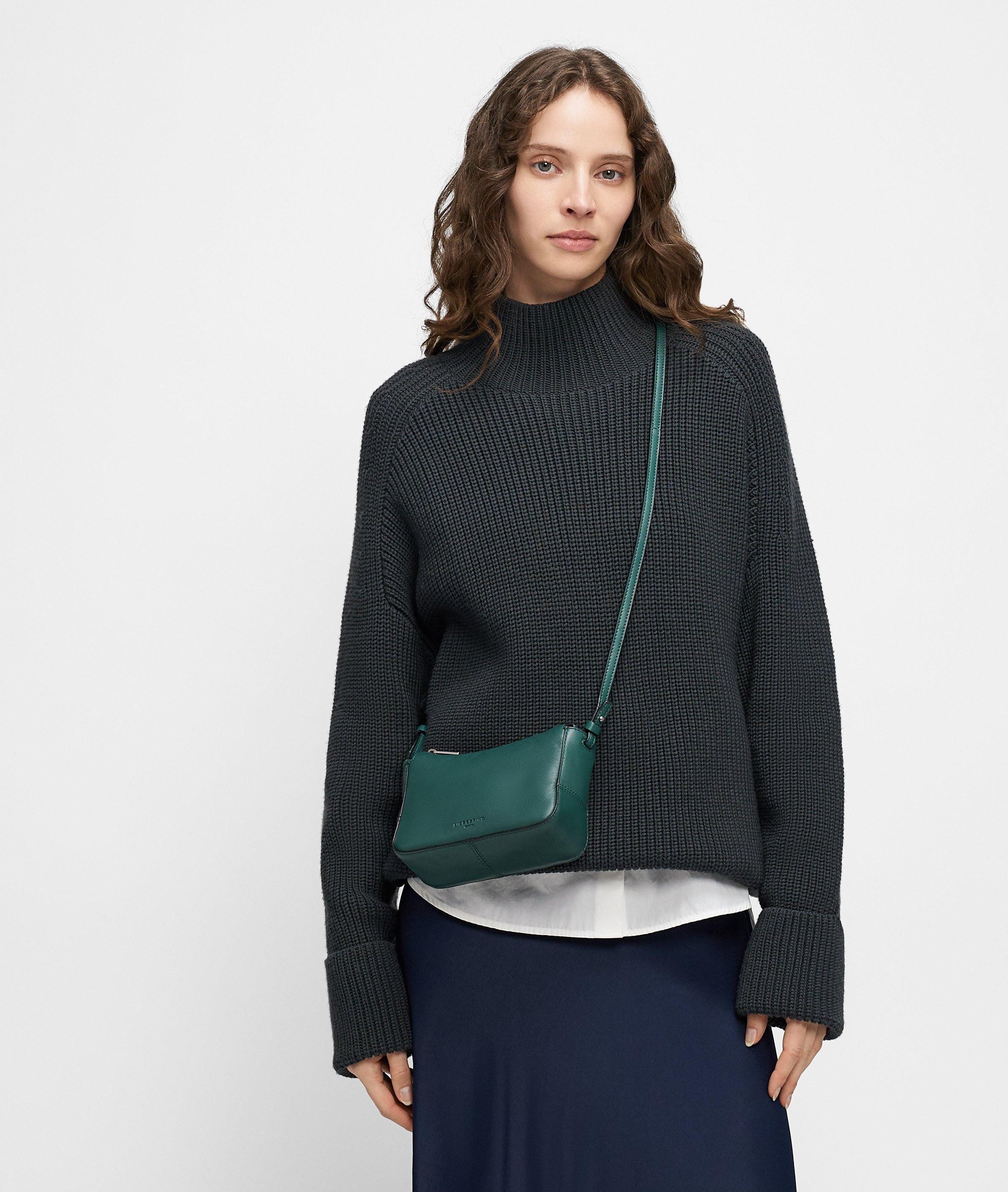 Liebeskind Berlin Umhängetasche Sky II Crossbody XS, Kleine Umhängetasche aus Leder