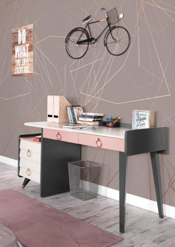 Xlmoebel Kinderschreibtisch Luxuriöser Holzschreibtisch mit eleganter Verarbeitung (Schreibtisch), Hergestellt in Europa