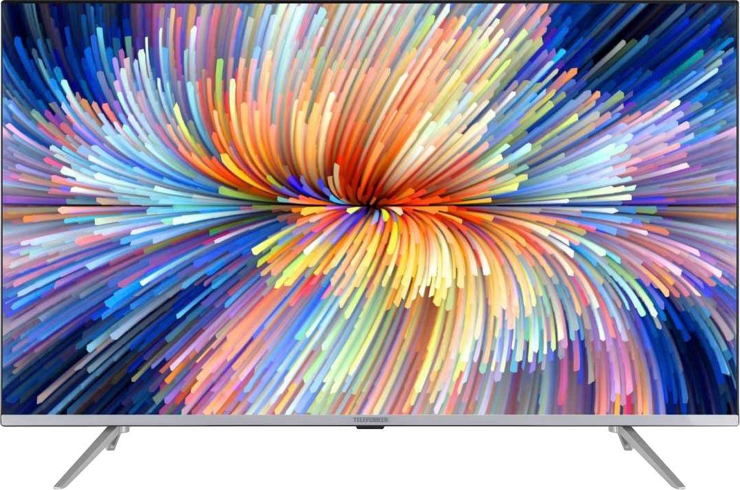 Telefunken D55V850M5CWH LED-Fernseher (138 cm/55 HD, 4K Ultra Zoll, Smart-TV)