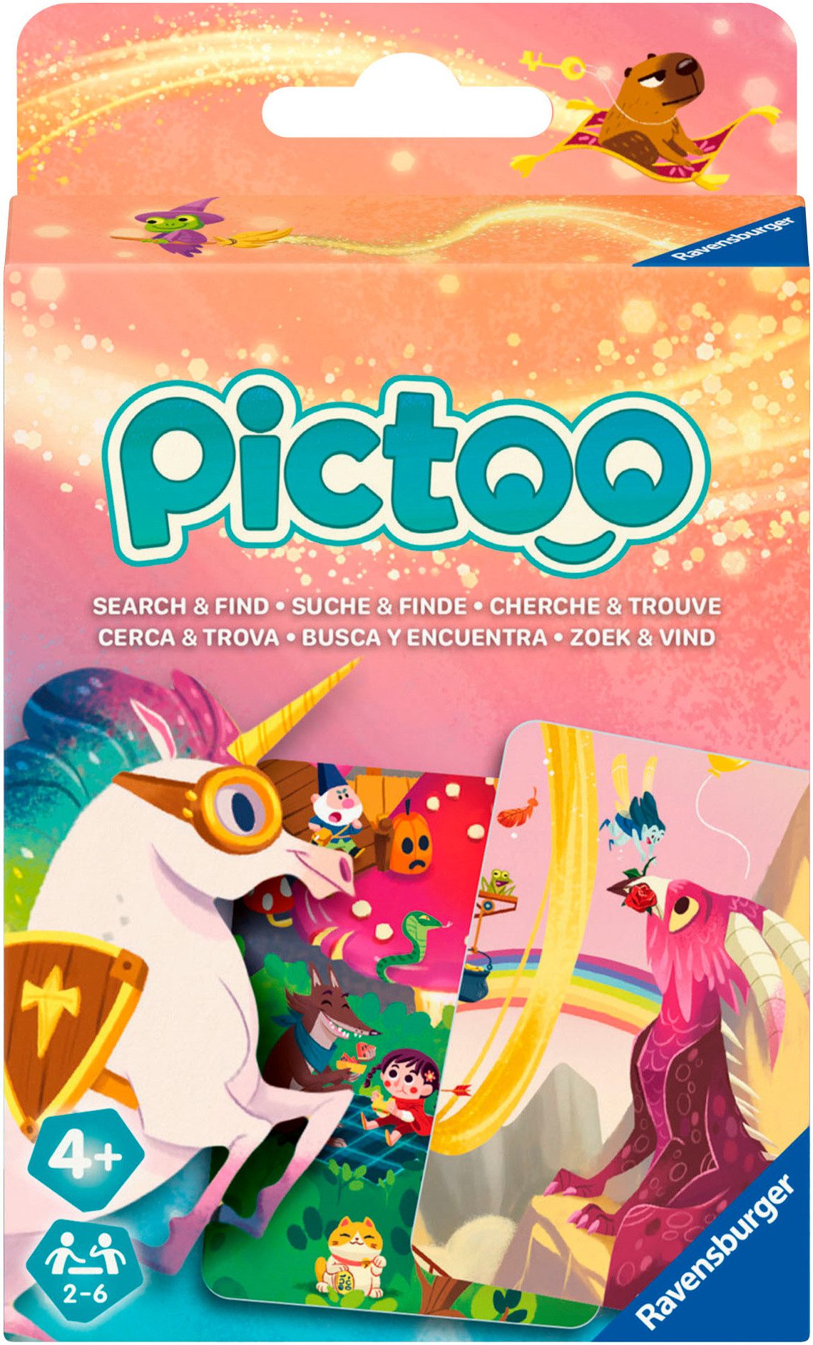 Ravensburger Spiel Pictoo Fantasy, Kinderspiel