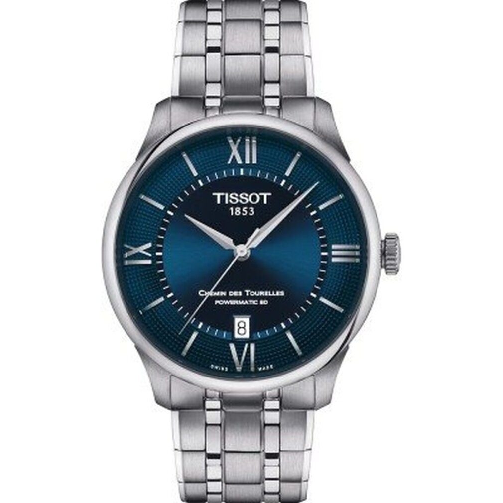 Tissot Luxusuhr Herrenuhr CHEMIN DES TOURELLES POWERMATIC 80 (39 mm)
