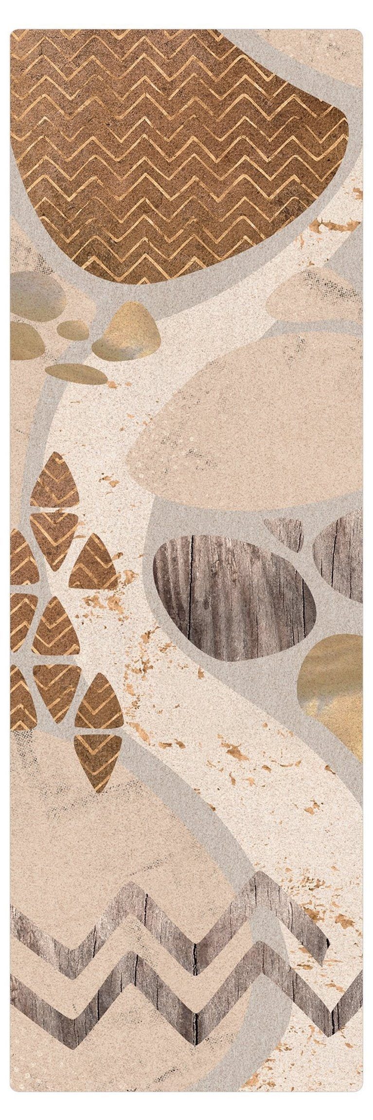 Bilderdepot24 Дорожка Teppich Kork Flur Küche Abstrakt Vintage funktional modern funktional