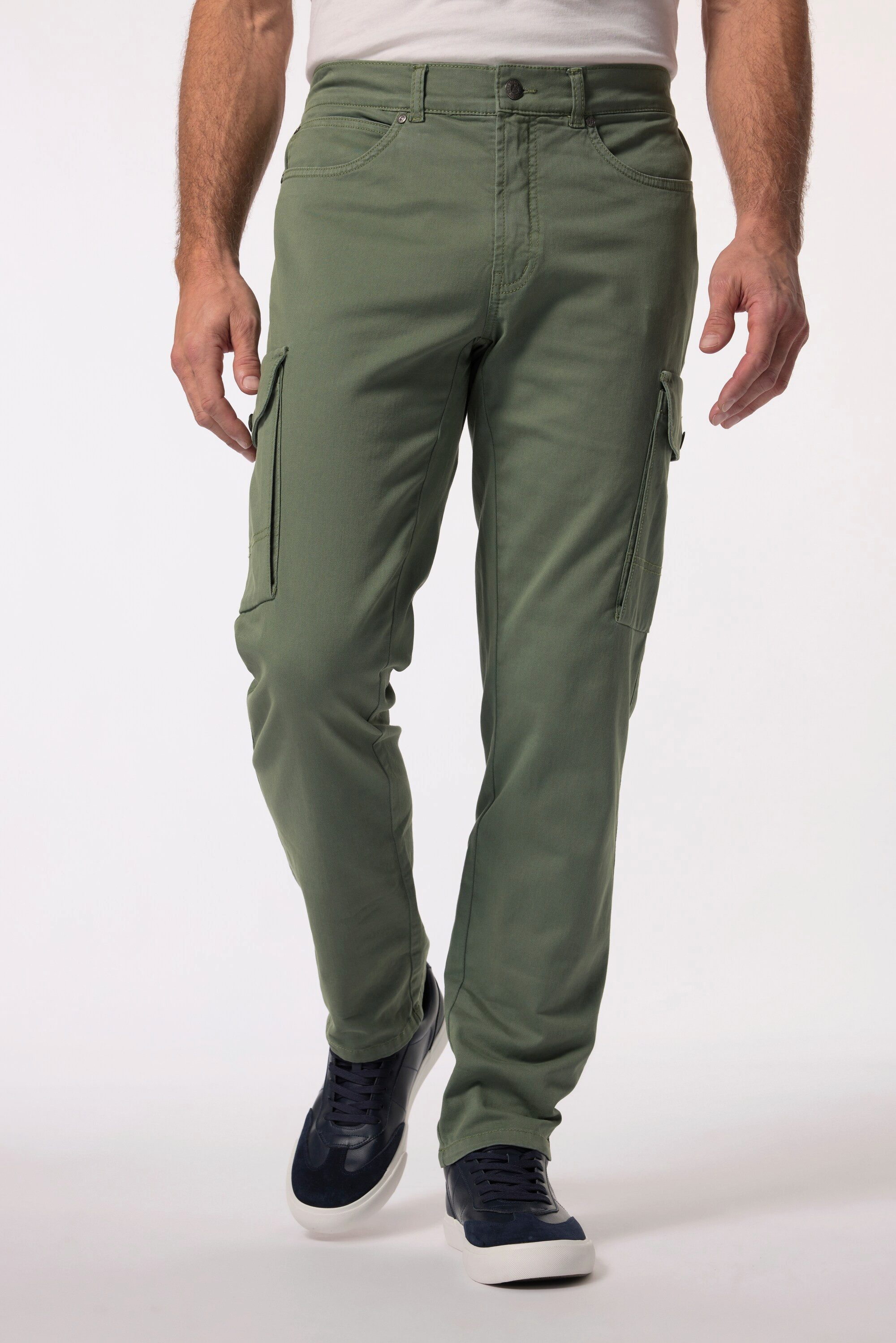Boston Park Cargohose Cargohose Twill Straight Fit günstig online kaufen
