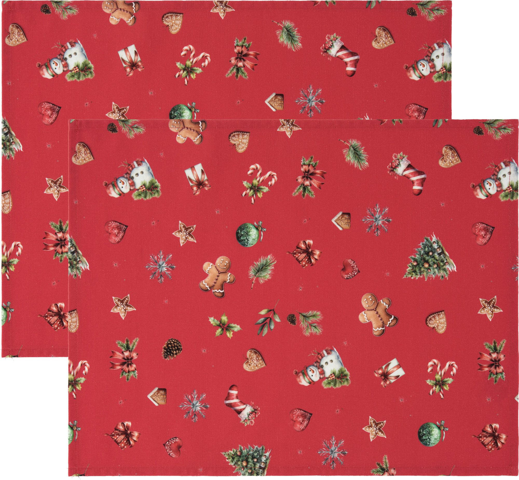 Platzset Tischset "Noel" 2er-Pack