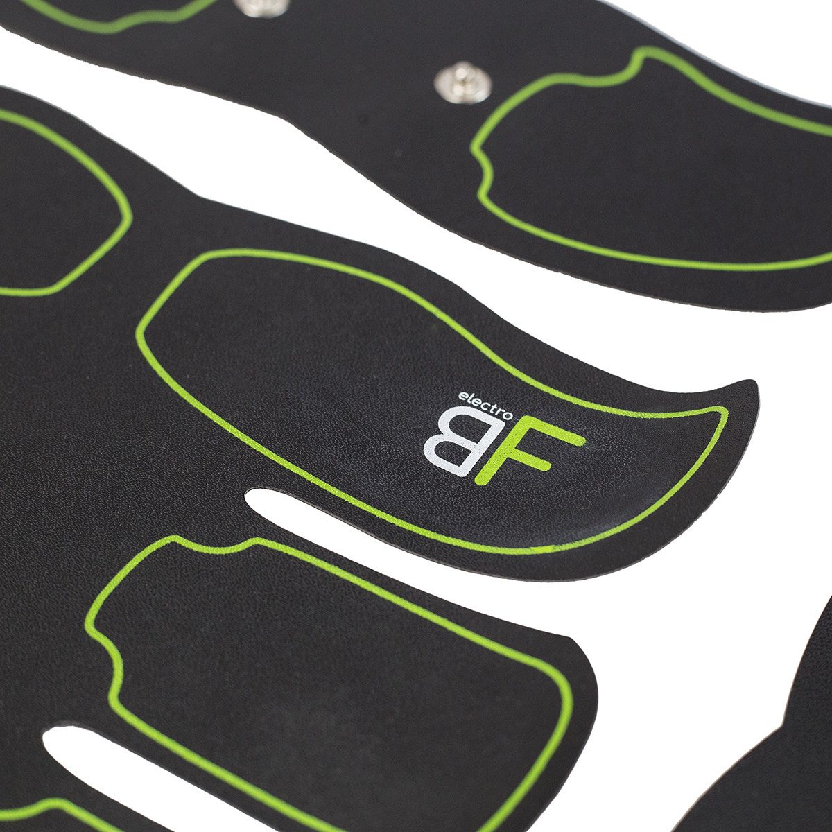 HMS EMS-Bauchmuskeltrainer Bauchtrainer EMS Trainingsgerät Reizstrom Fitnessgerät, 3 Pads mit je einem Regler