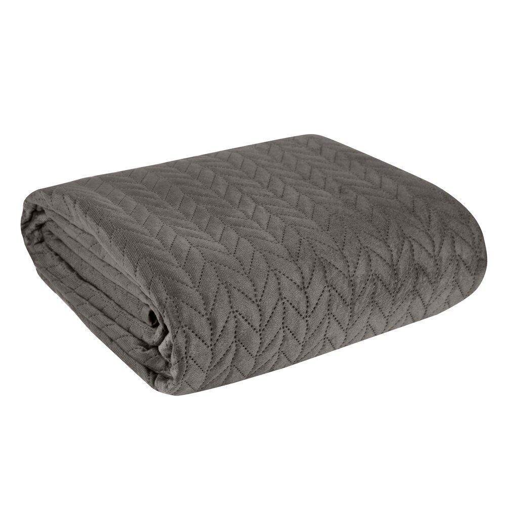 Eurofirany Tagesdecke SI/N/LUIZ4, Samt, Velours, Zopf günstig online kaufen