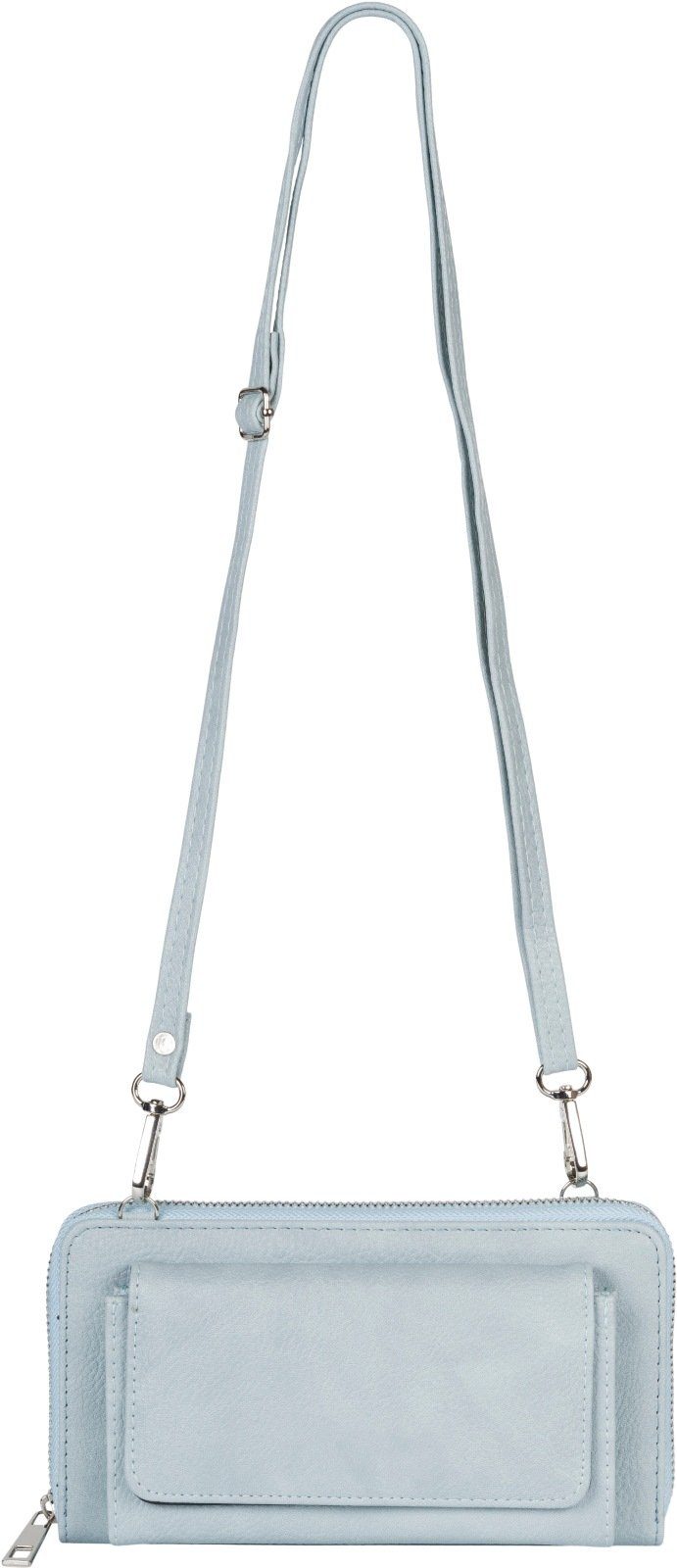 styleBREAKER Smartphonetasche Geldbörse mit Handyfach Unifarben (1-tlg)