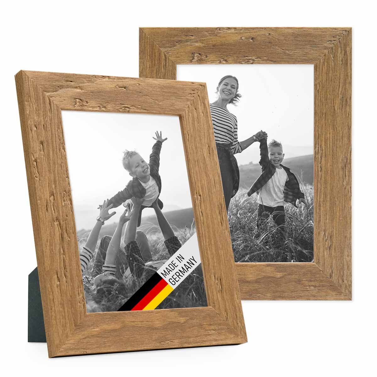 PHOTOLINI Bilderrahmen 2er Set Strandhaus Rustikal günstig online kaufen