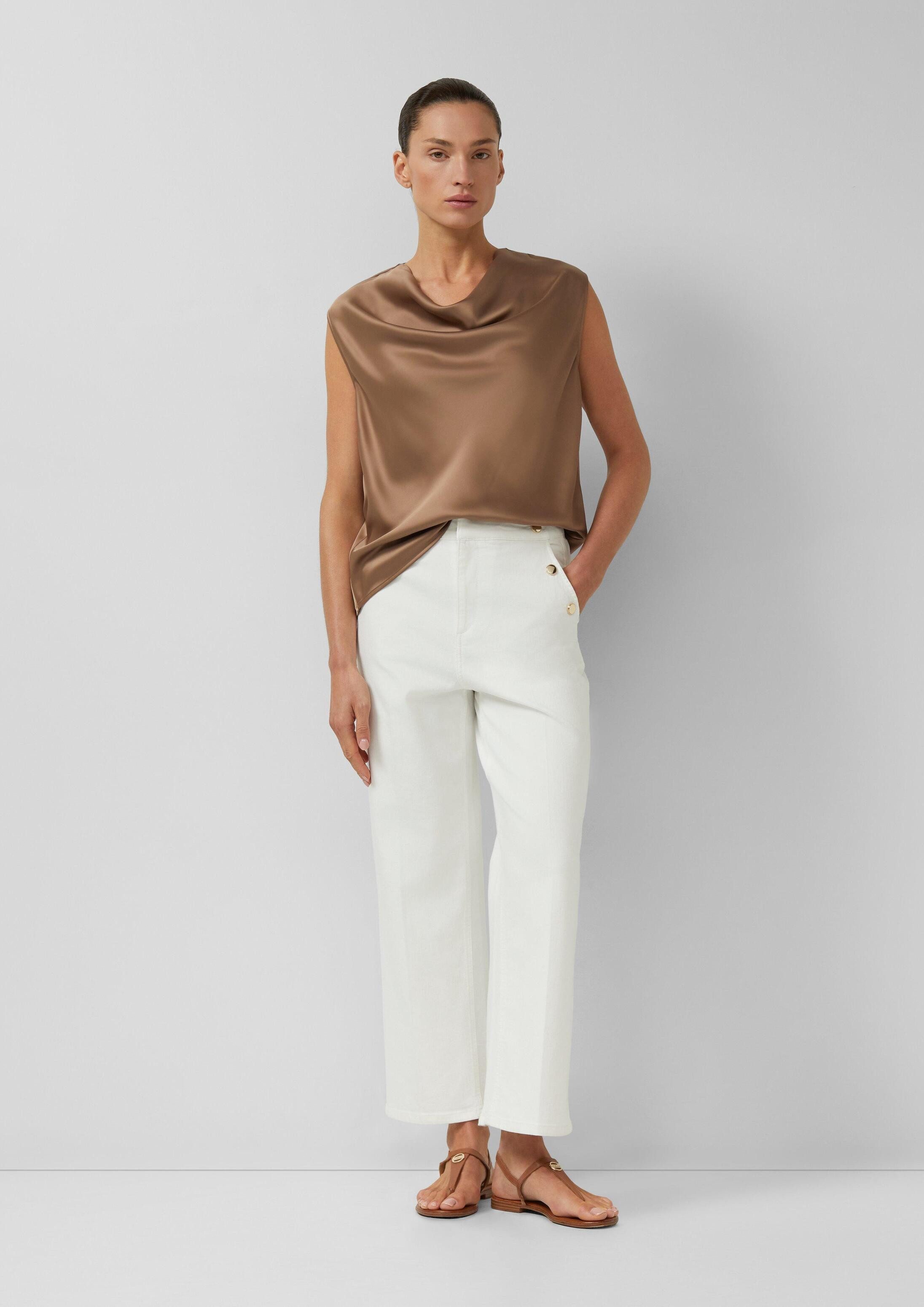s.Oliver Weite Jeans Jeans-Hose Jeans-Culotte Suri / Regular Fit / High Rise / Wide Leg