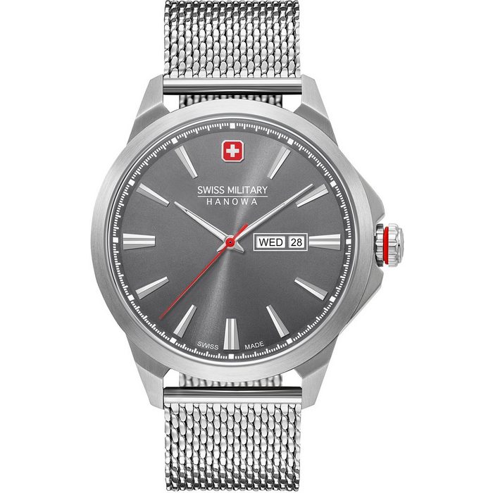 Swiss Military Hanowa Schweizer Uhr DAY DATE CLASSIC 06-3346.04.009