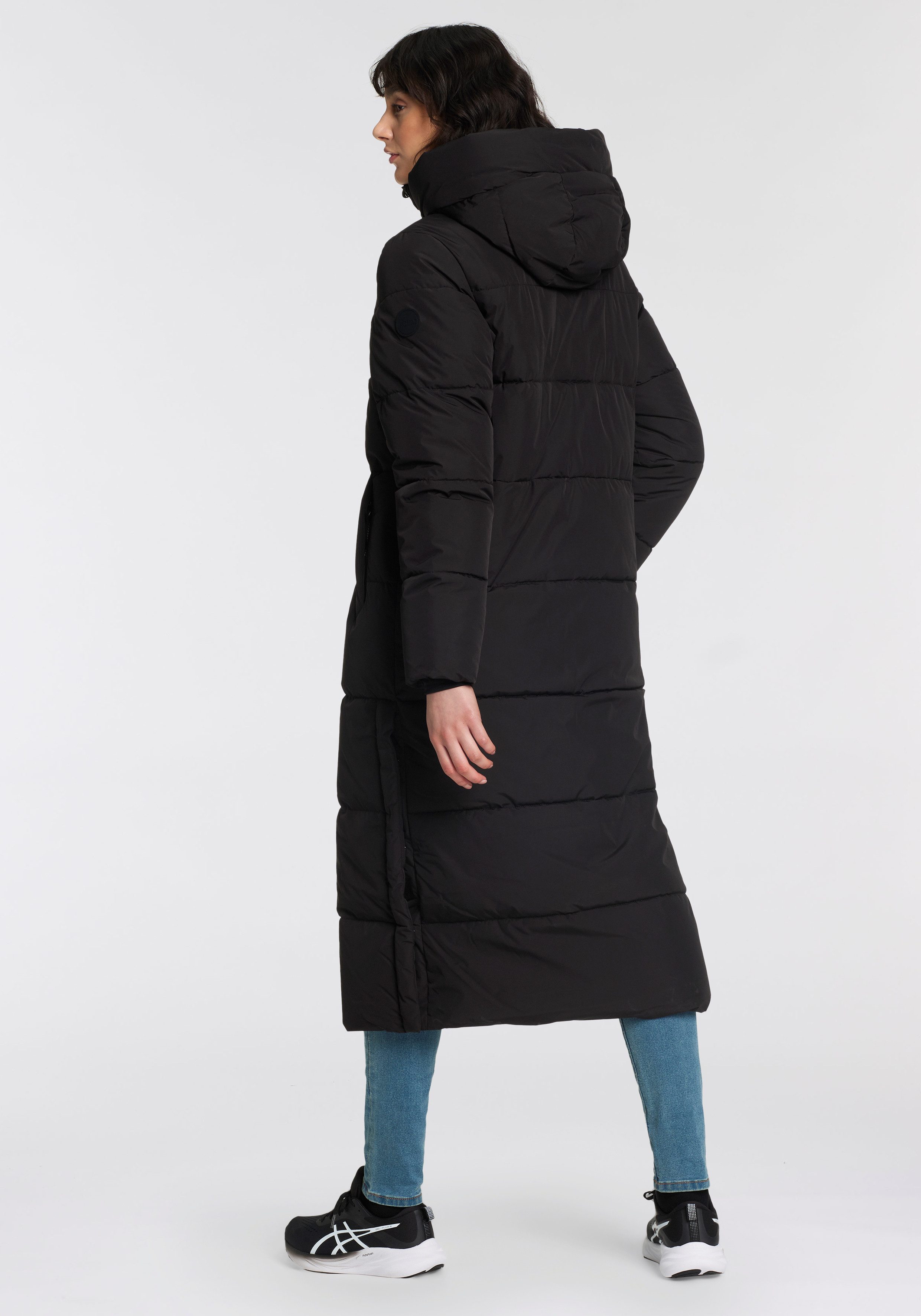 Icepeak Steppmantel ADDIA (1-tlg) mit Markenlederpatch günstig online kaufen