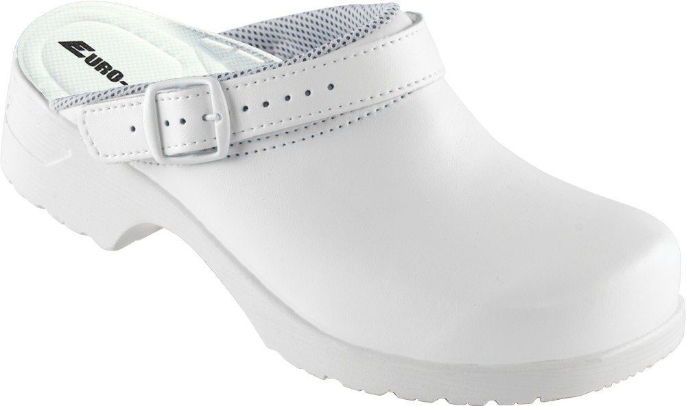 Euro-Dan 468-01 FLEX Clog offen mit verstellbarer/klappbarer Fersenriemen Weite 13