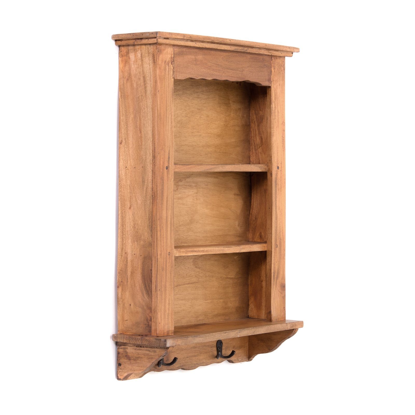 DESIGN DELIGHTS Wandregal WANDREGAL "COUNTRY", Altholz massiv Holz, 68 cm, günstig online kaufen