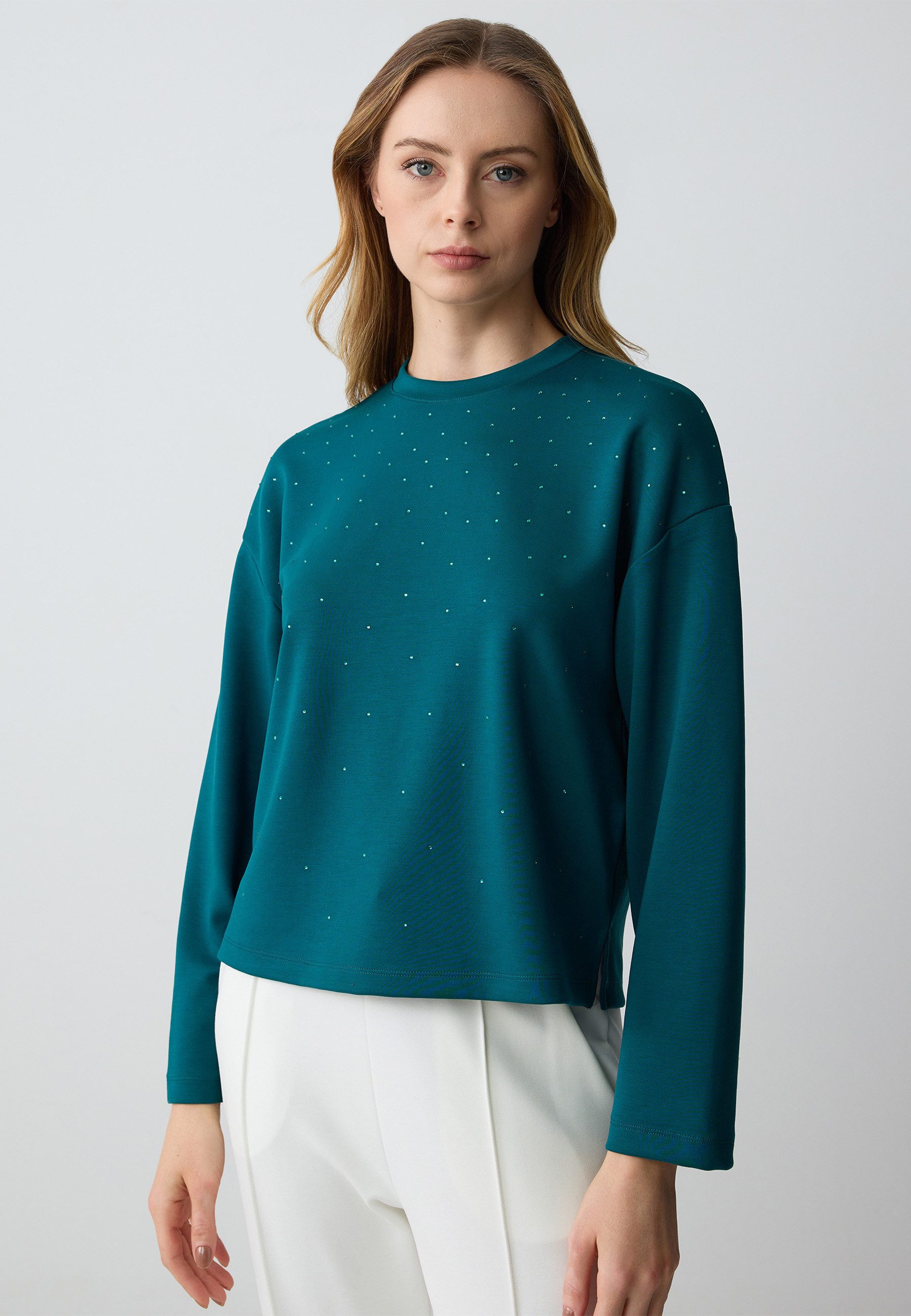 Jimmy Key Sweatshirt Sweatshirt Mit Rundhalsausschnitt günstig online kaufen