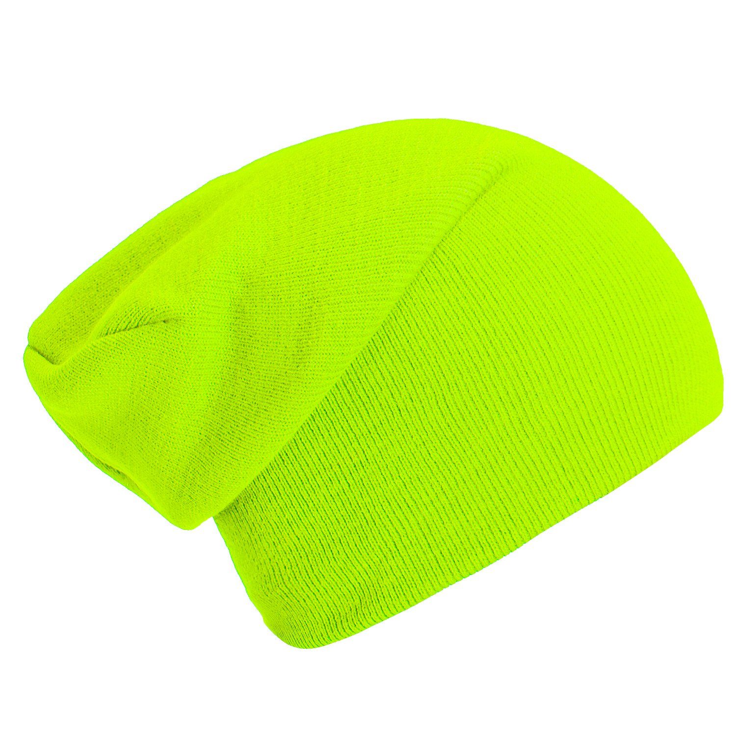 DonDon Beanie Schlauchmütze Mütze (Packung, 1-St) Wintermütze, klassischer Slouch-Beanie