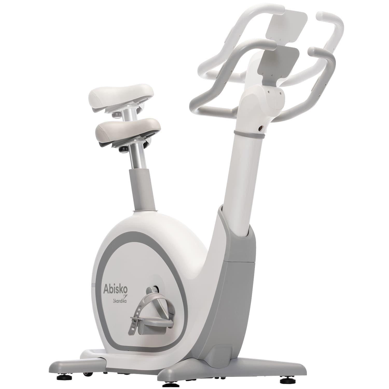 Skandika Ergometer Abisko, Weltneuheit, Smarter Ergometer für Zuhause mit App Steuerung, EMS-Widerstand, Auto.Lenker- & Satteleinstellung, 36 Widerstandsstufen