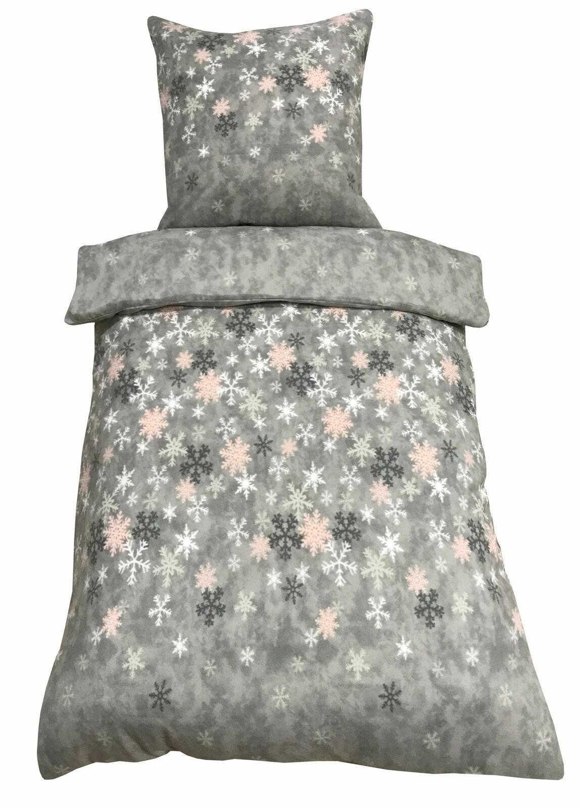 Bettwäsche Winter Fleece Bettbezug flauschig warm