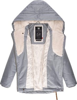 Ragwear Winterjacke Gordon sportliche, gefütterte Outdoorjacke m. Kapuze