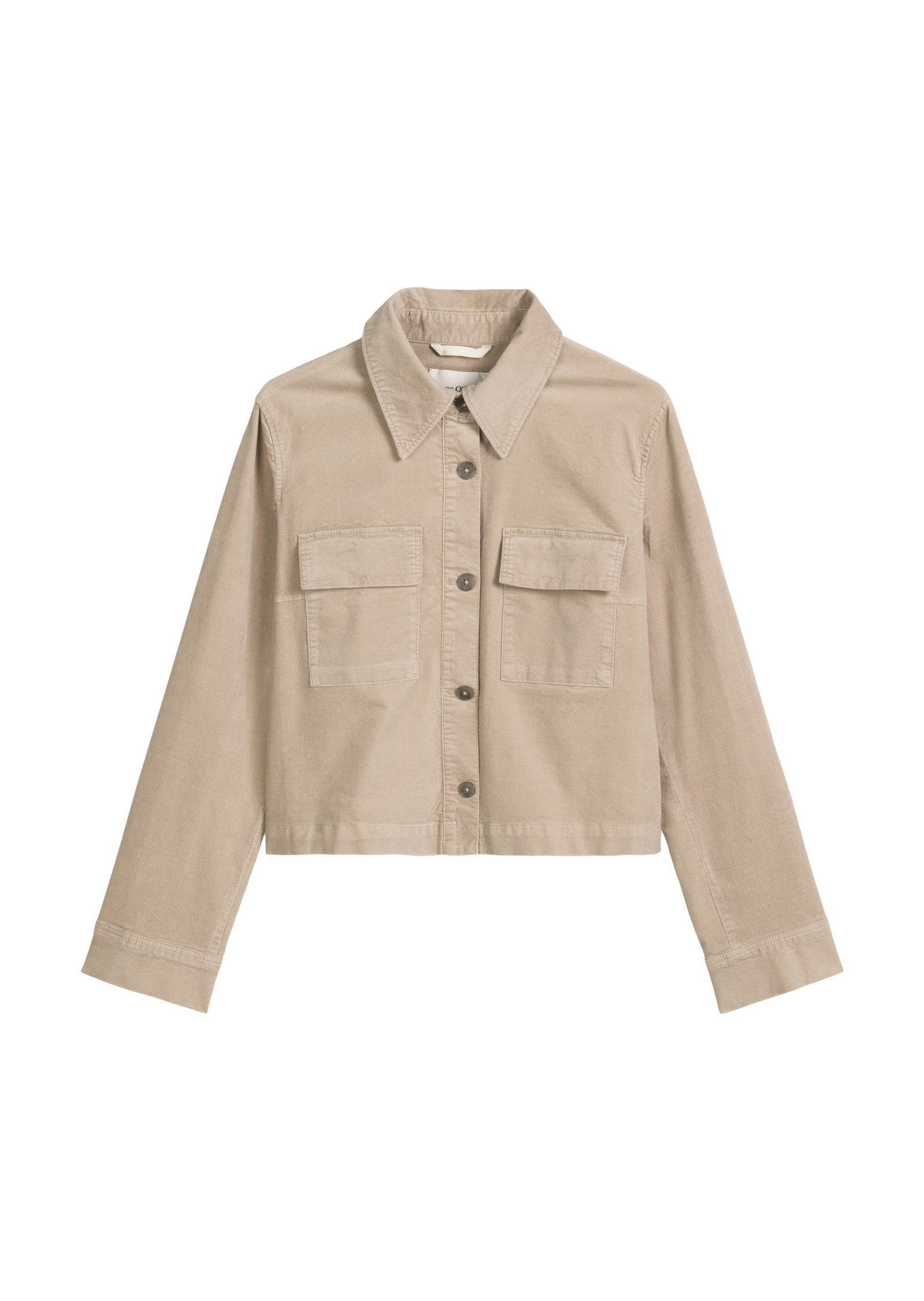 Kurzjacke aus Organic-Cotton-Viskose-Stretch