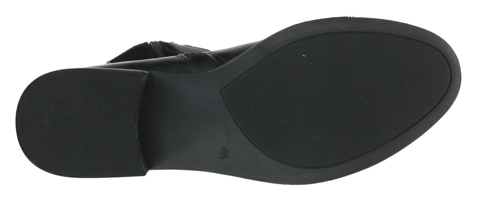 Caprice Stiefel mit Stretch-XS-Schaft, bequeme schwarz Weite