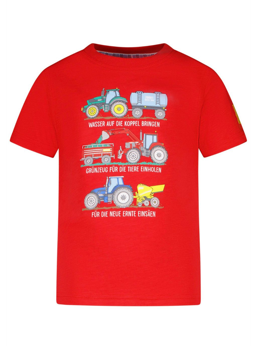 SALT AND PEPPER T-Shirt Jungen T-Shirt aus Baumwolle mit Traktor-Motiven