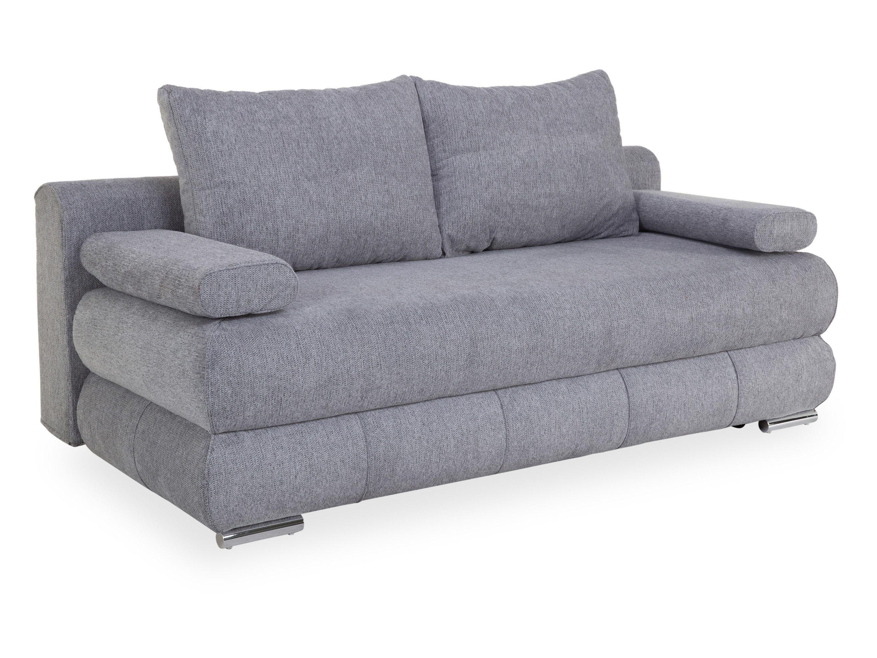 HARPER Schlafsofa Schlafsofa HARPER SUHIN BHT 199x97x95 cm silber Verwandlungssofa