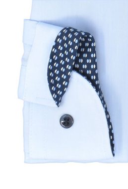 MARVELIS Businesshemd Businesshemd - Modern Fit - Langarm - Einfarbig - Hellblau