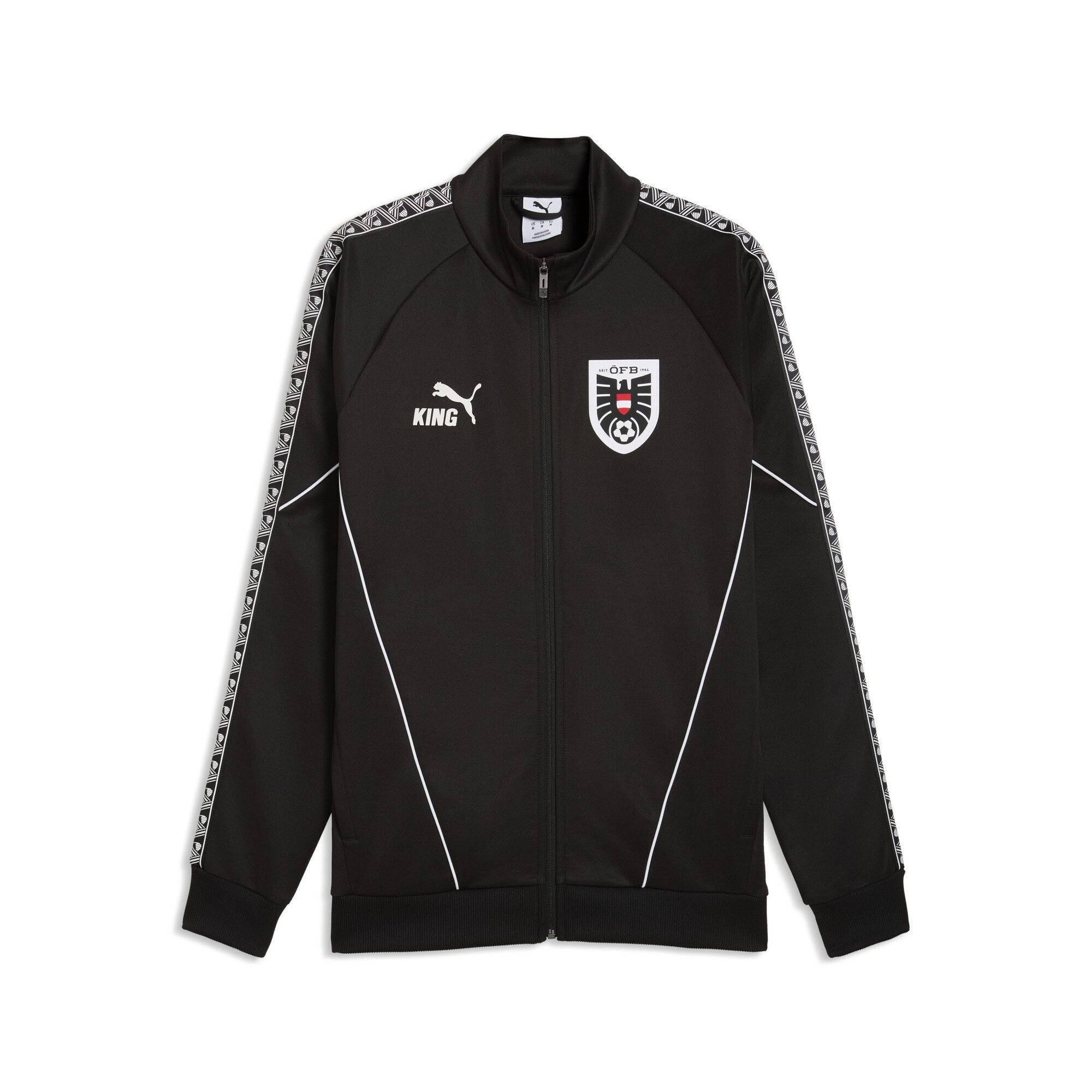 Sweatjacke Österreich KING Anthem Trainingsjacke Herren
