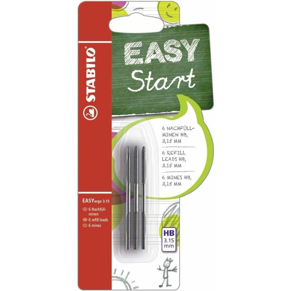 STABILO Ersatzmine EASYergo Bleistiftminen 3,15 mm