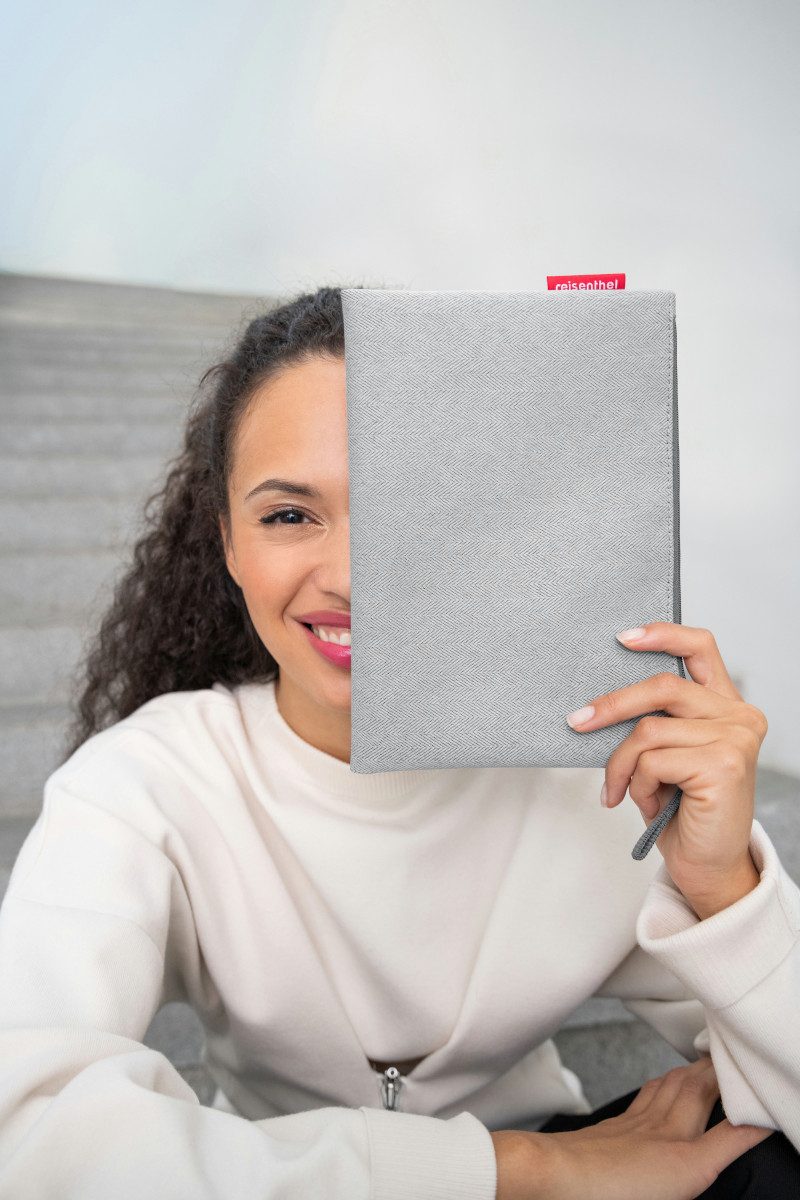 REISENTHEL® Kulturbeutel case 1 herringbone grey, case 1