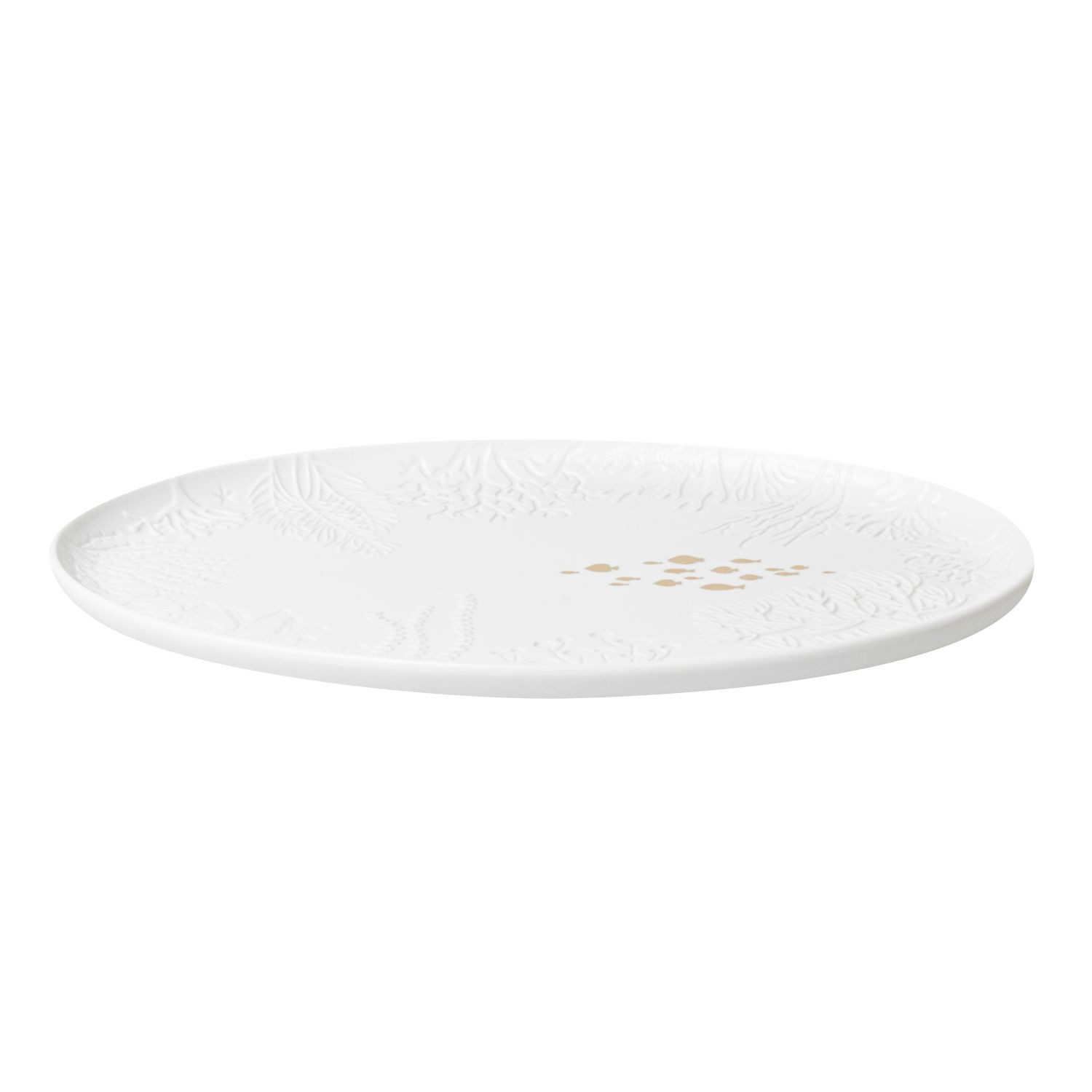 Räder Design Servierplatte Unterwasserwelt Servierteller Fische, Porzellan