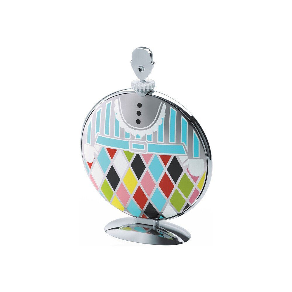 Alessi Etagere Etagere faltbar 33 cm Fatman mehrfarbig, Edelstahl, (1-tlg), Edelstahl, mehrfarbig, Handreinigung, 18/10 Edelstahl