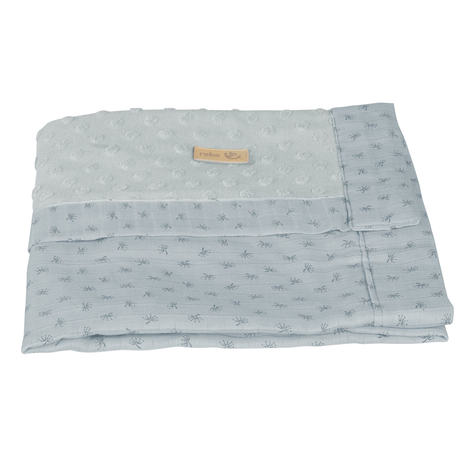 roba®, Planet, x cm 80 Decke hellblau/sky Babydecke Organic Lil 80