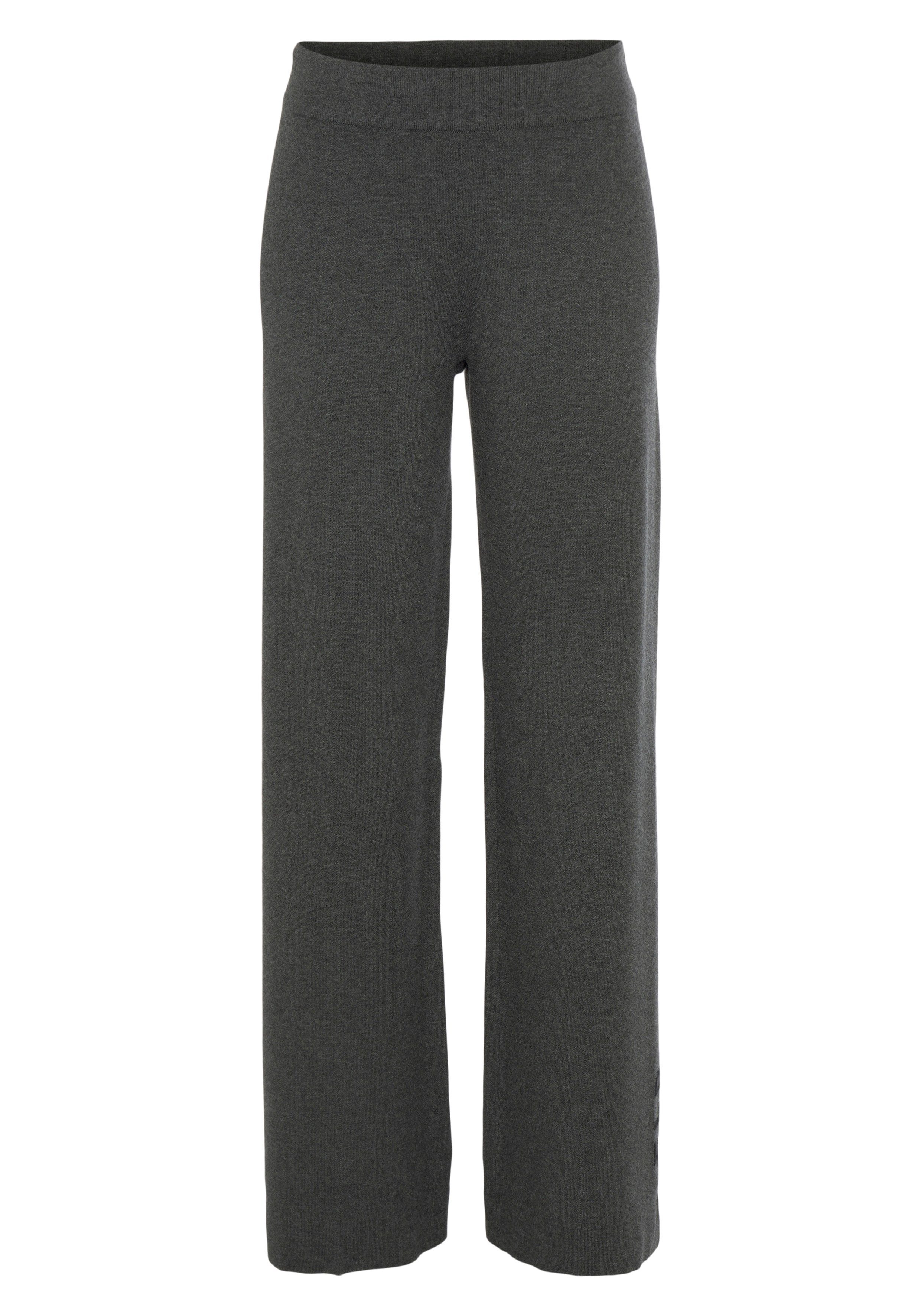Elbsand Strickhose mit weitem Bein und eingestricktem Logo, Loungewear – Bild 2 von 5