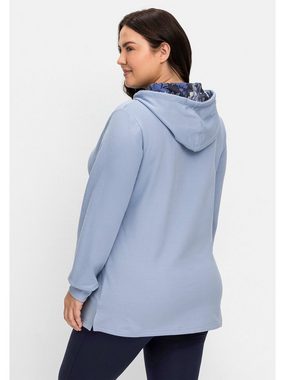 sheego by Joe Browns Sweatshirt Große Größen in geradem Schnitt und Kängurutasche