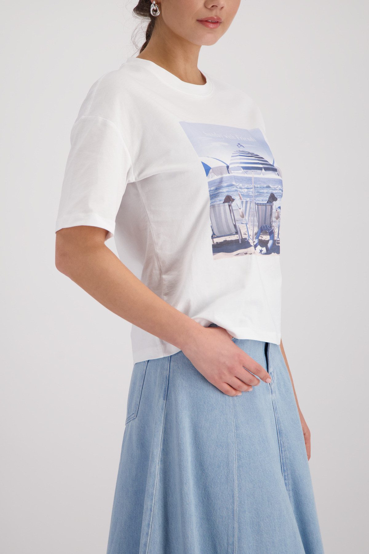 Monari T-Shirt Regular fit mit Print