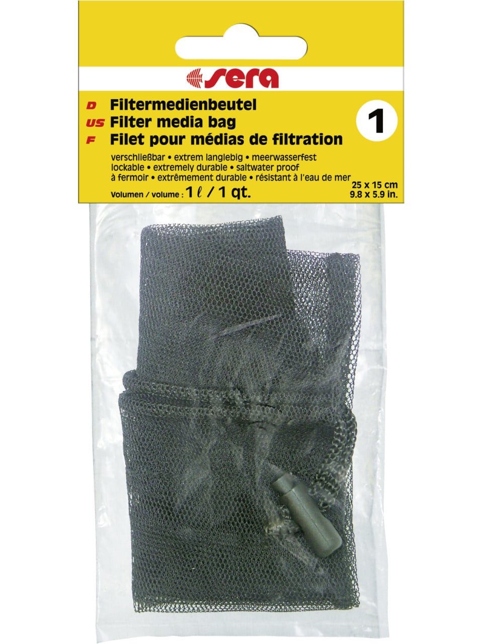 Sera Aquariumfilter Sera Aquariumzubehör Filtermedienbeutel 1 - 1