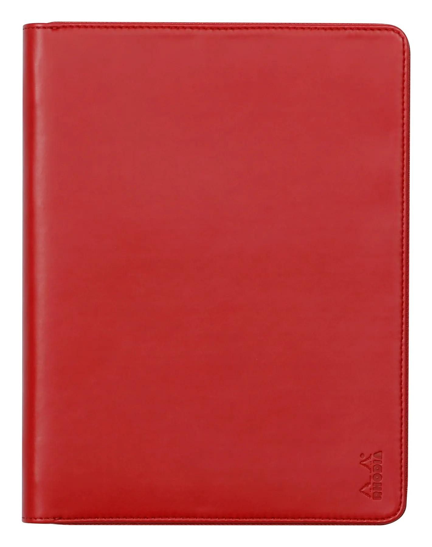 EXACOMPTA Aktentasche Konferenzmappe kleines Modell 19,5x25,5cm für Block A5 Mohnrot 168106C, Rhodia, Blöcke, Hefte und Notizbücher