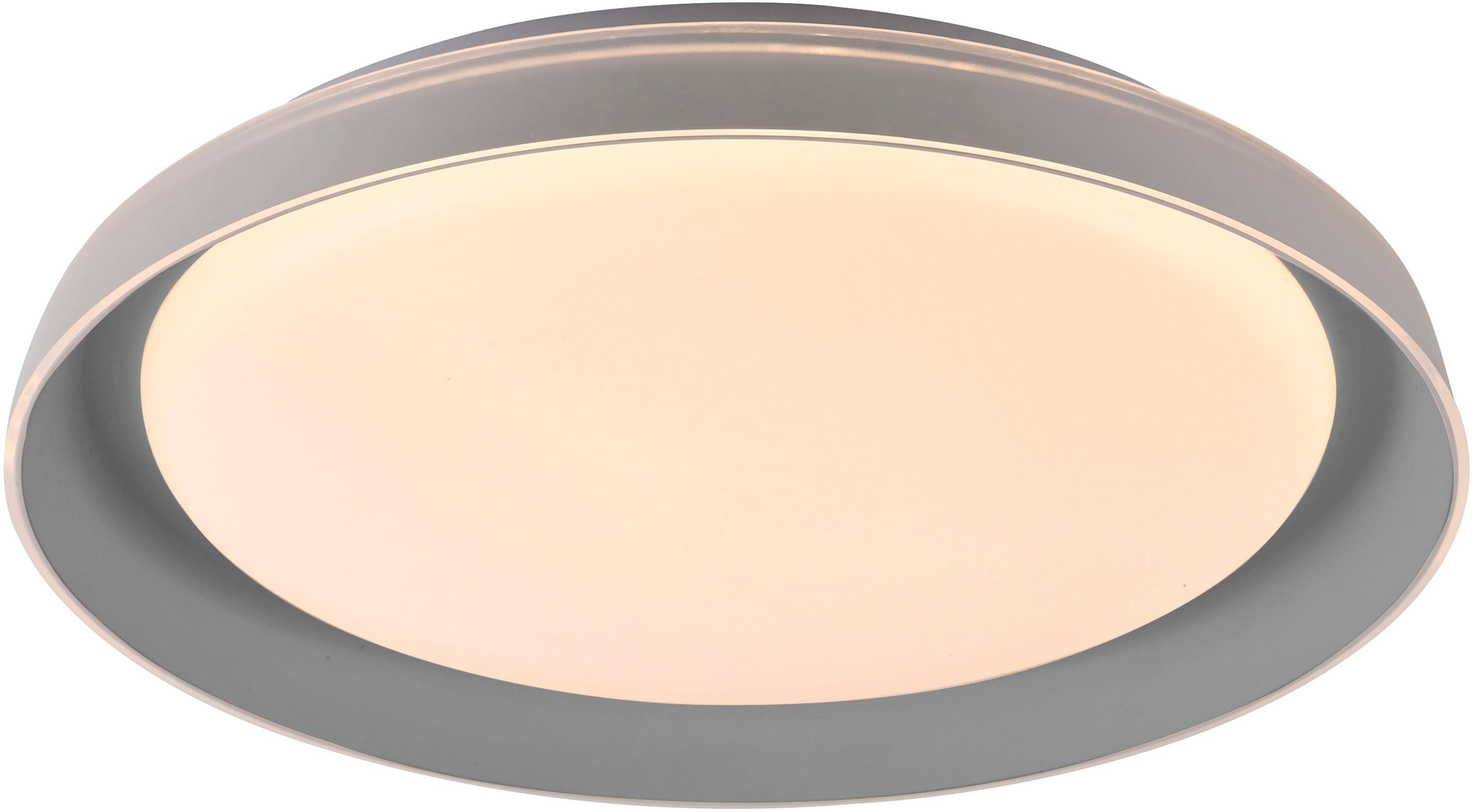 JUST LIGHT Deckenleuchte SATI, Dimmfunktion, LED fest integriert, Warmweiß, LED, dimmbar, Switchmo, Memory, nach Trennung vom Netz