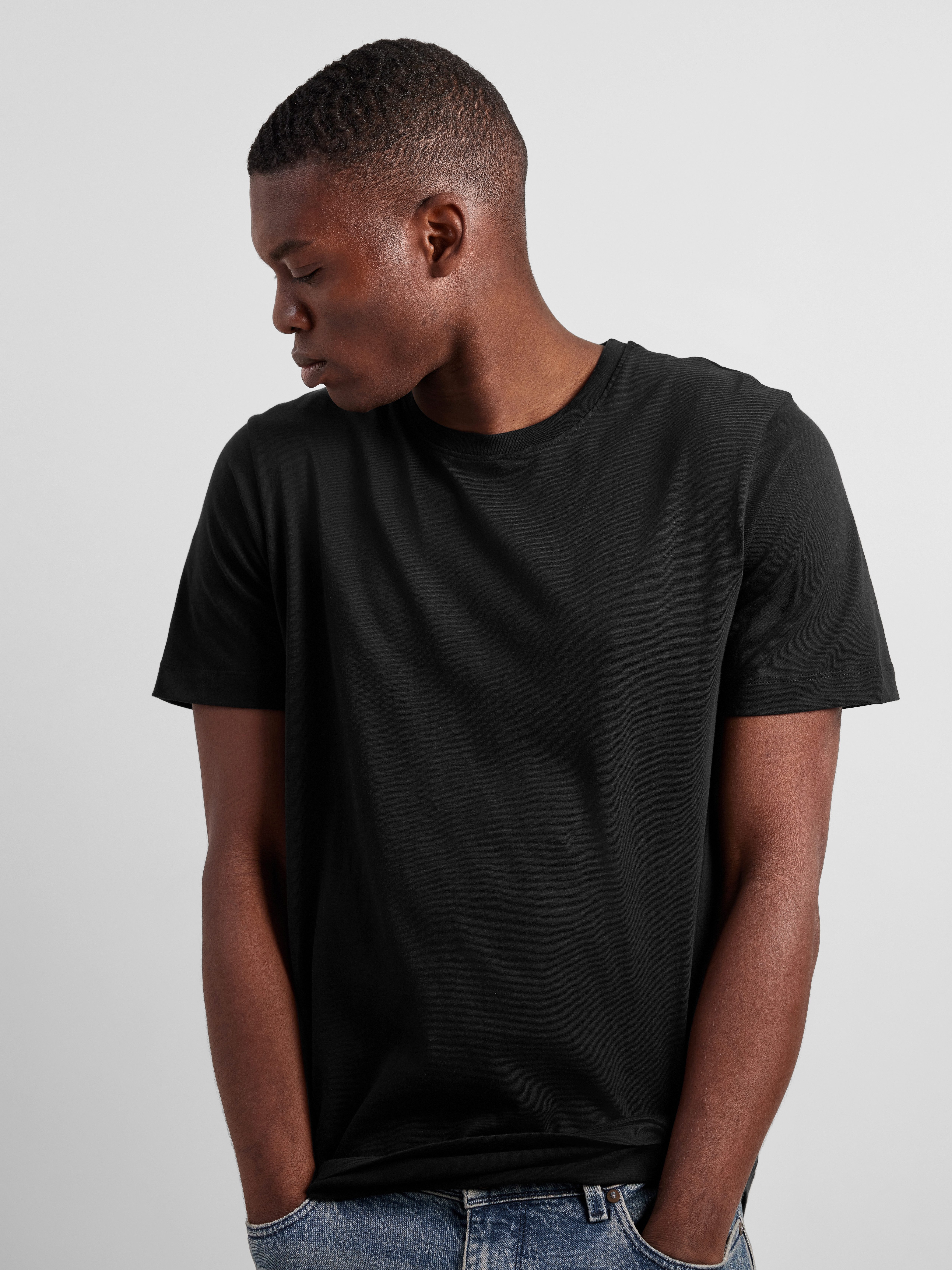 Selected Rundhalsshirt SLHCORMAC SS O-NECK TEE 5 PACK NOOS (Packung, 5-tlg)