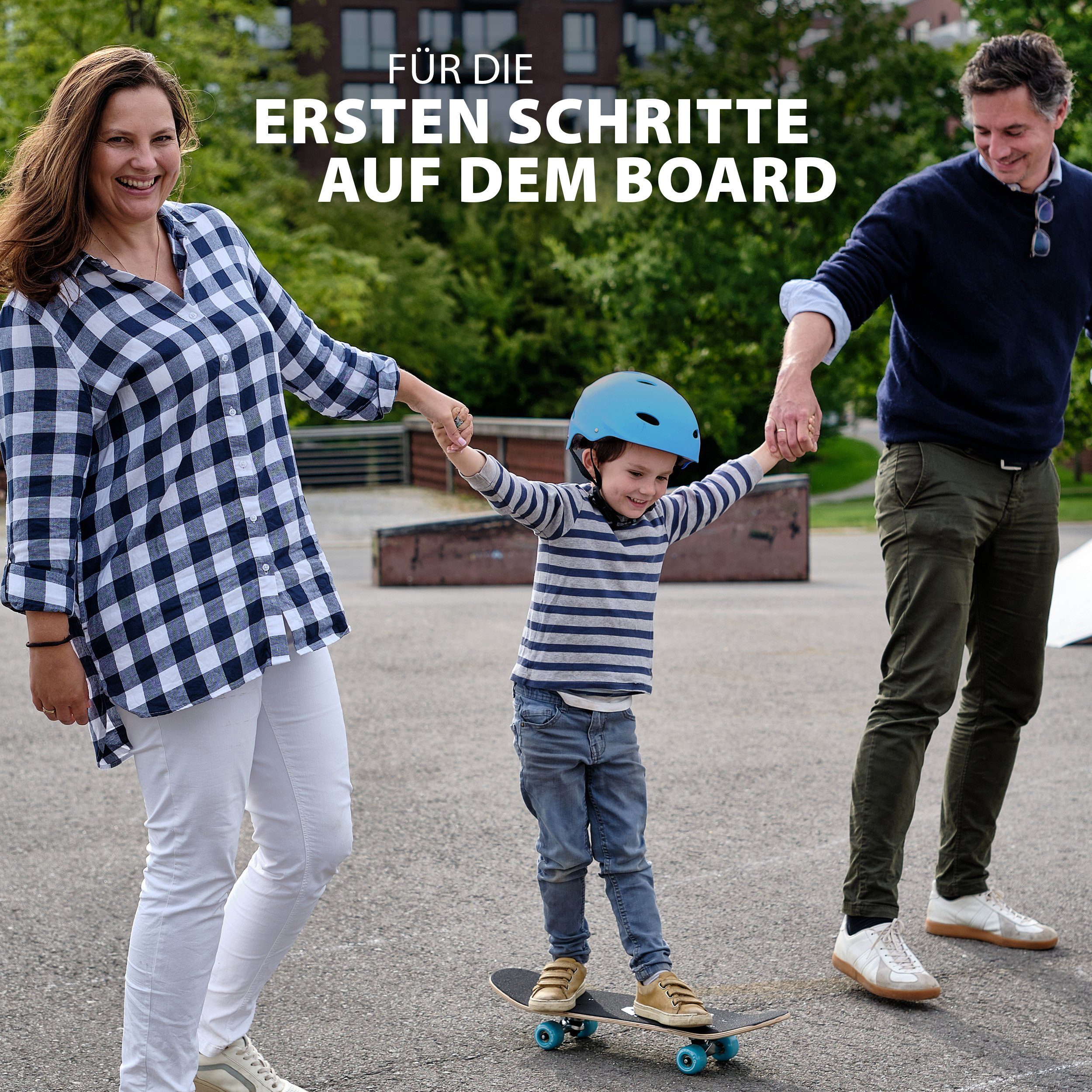 Apollo Skateboard Kinderskateboard 24" Kinder, Longboard, ABEC 3 und Aluminium Achsen