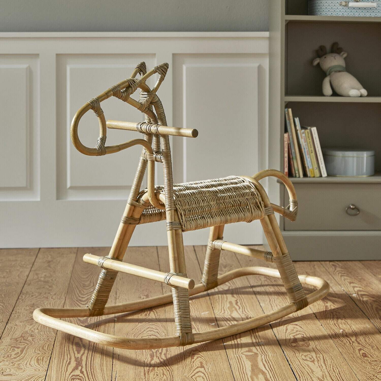 Mirabeau Dekoobjekt Schaukelpferd Wendeline braun