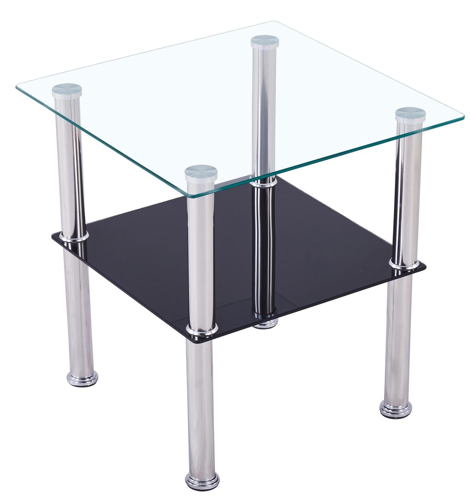 HOOZ Beistelltisch Beistelltisch 40x40cm, schwarze Ablage günstig online kaufen
