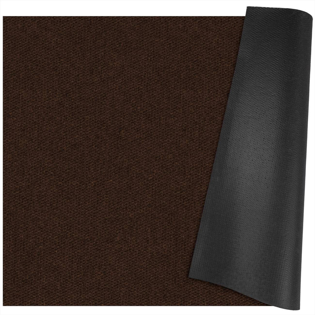 ANRO Läufer BOB 8mm Flurläufer Ananas Teppichläufer rutschfest Sauberlaufmatte, eckig, Höhe: 8 mm, Pflegeleicht robust 100x120cm Industrie Braun