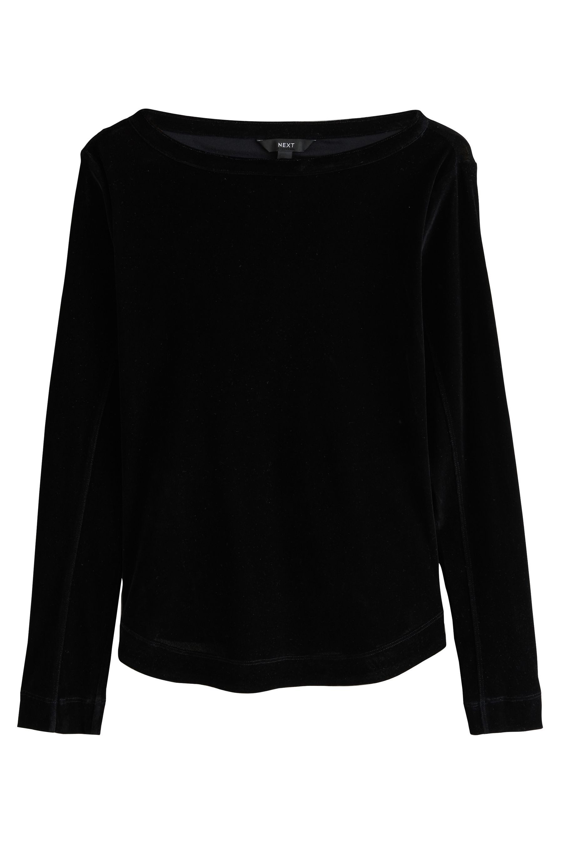 Next Langarmbluse Beflocktes Mesh-Langarmoberteil (1-tlg) günstig online kaufen