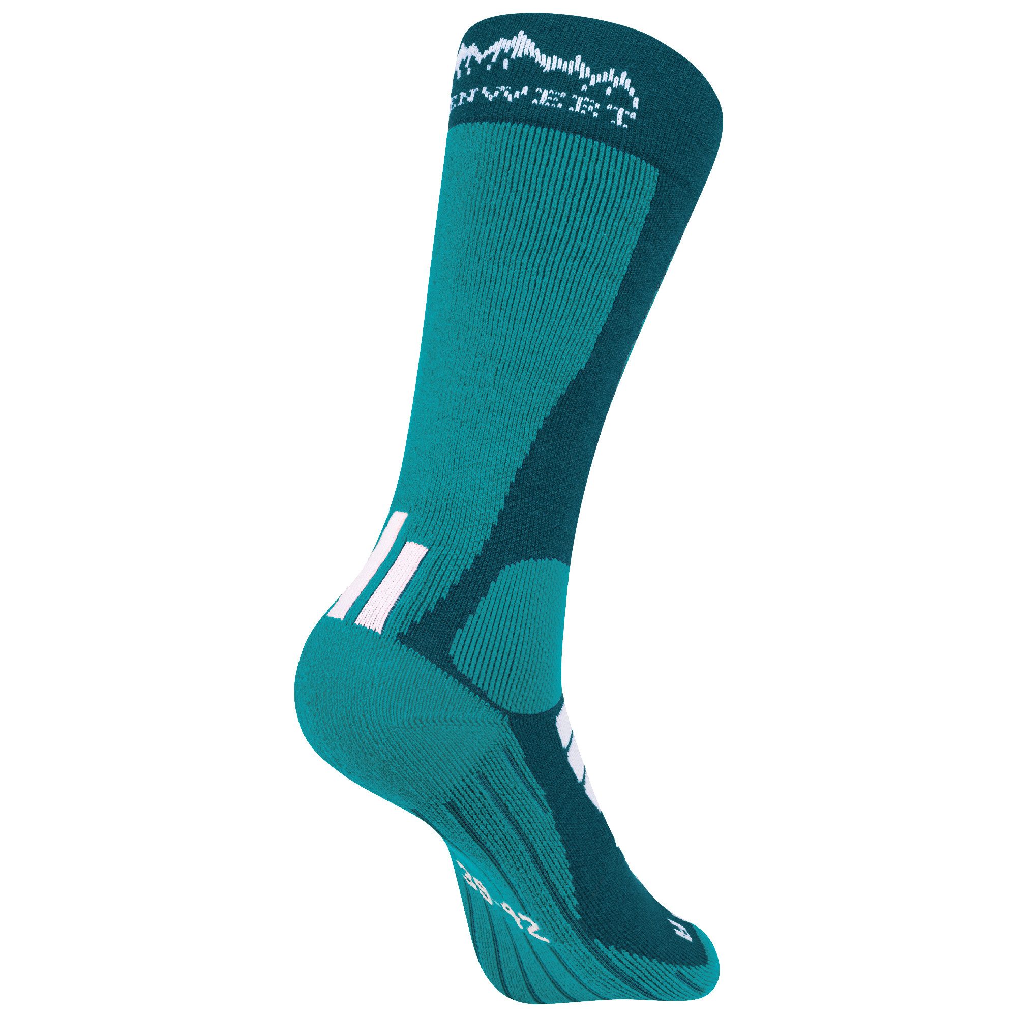 Alpenwert Skisocken 2er SET Snowboard Socken aus echter Merinowolle Herren & Damen (2 Paar, 4 Skisocken) Meinowolle Ski Socken