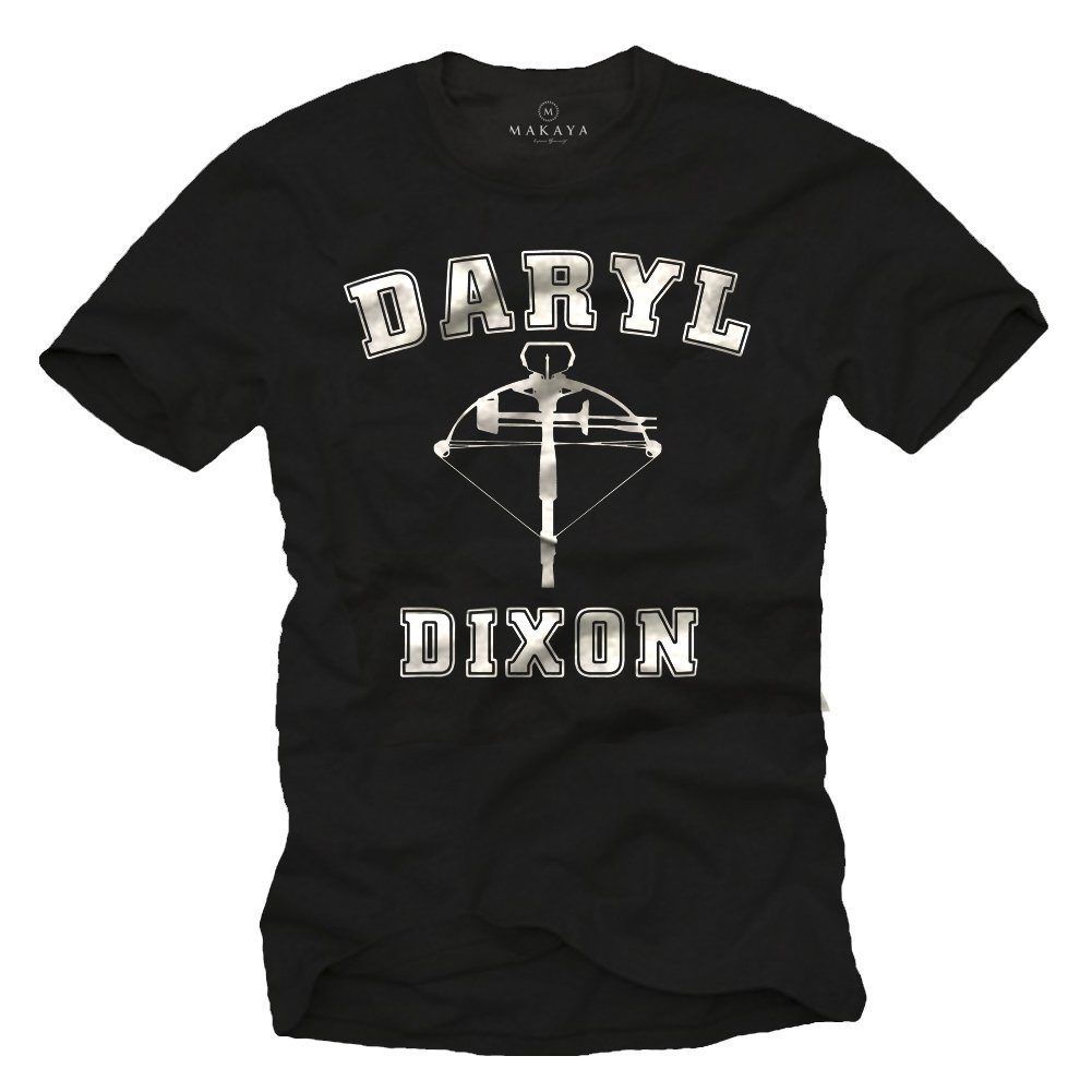 MAKAYA T-Shirt Herren Daryl Dixon Walking günstig online kaufen